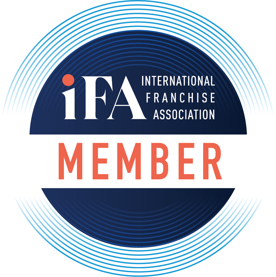 International Franchise Association member badge representing franchise supplier executive search and recruiting expertise